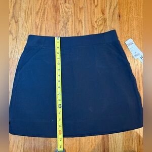 Black athletic golf Skirt size M